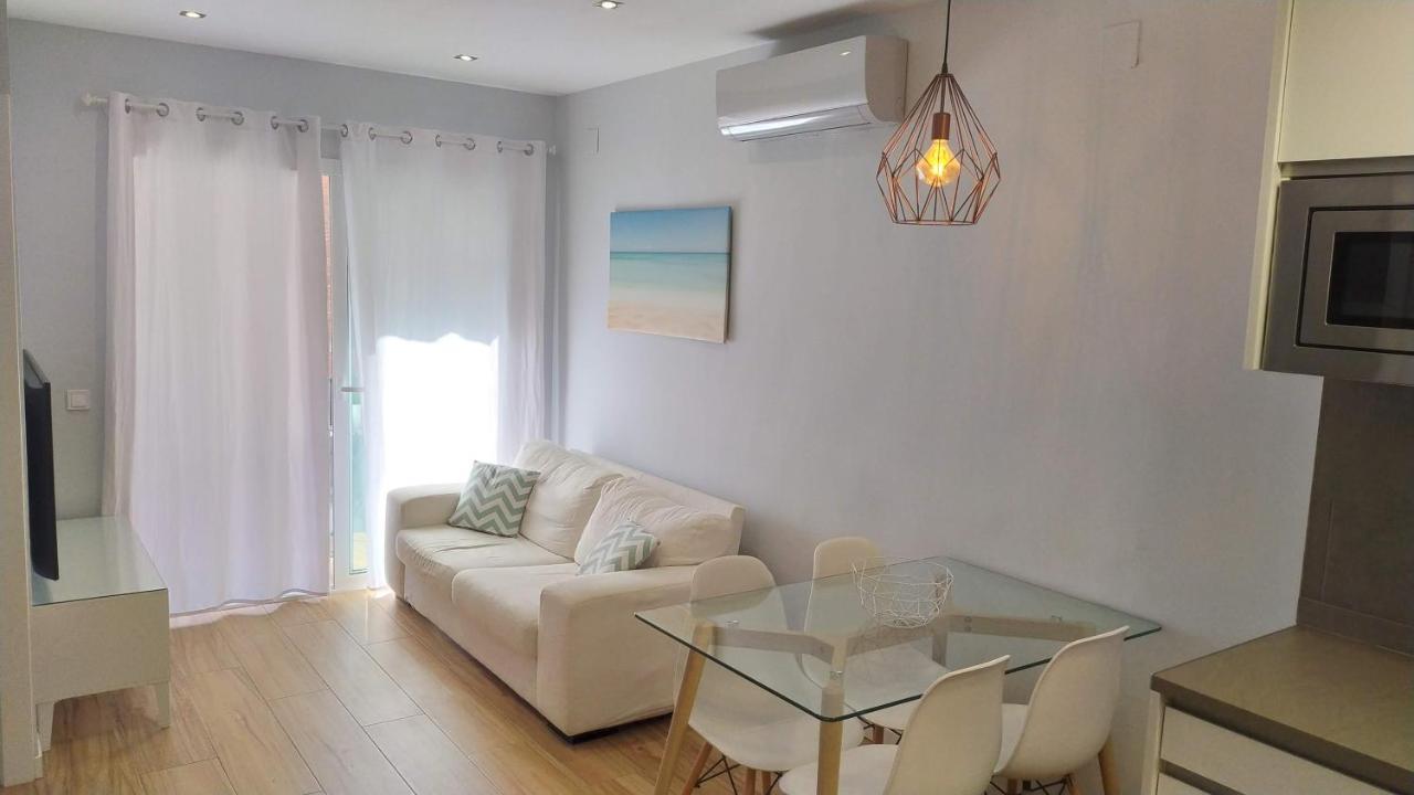 Apartamento Blanes Bagian luar foto