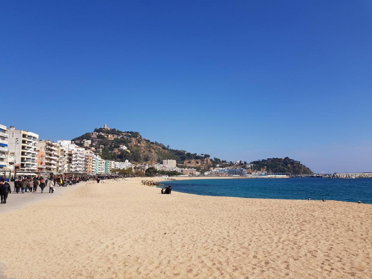 Apartamento Blanes Bagian luar foto