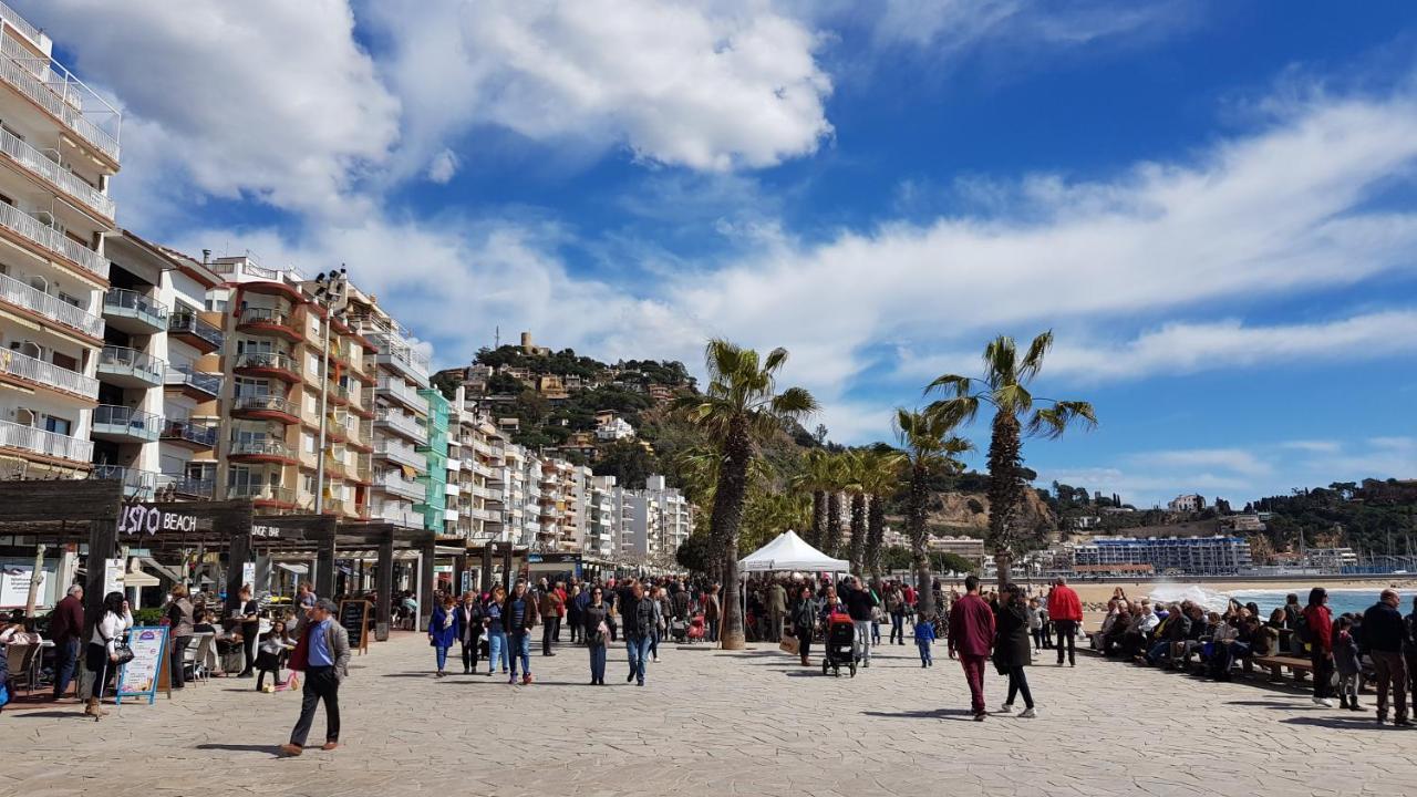 Apartamento Blanes Bagian luar foto