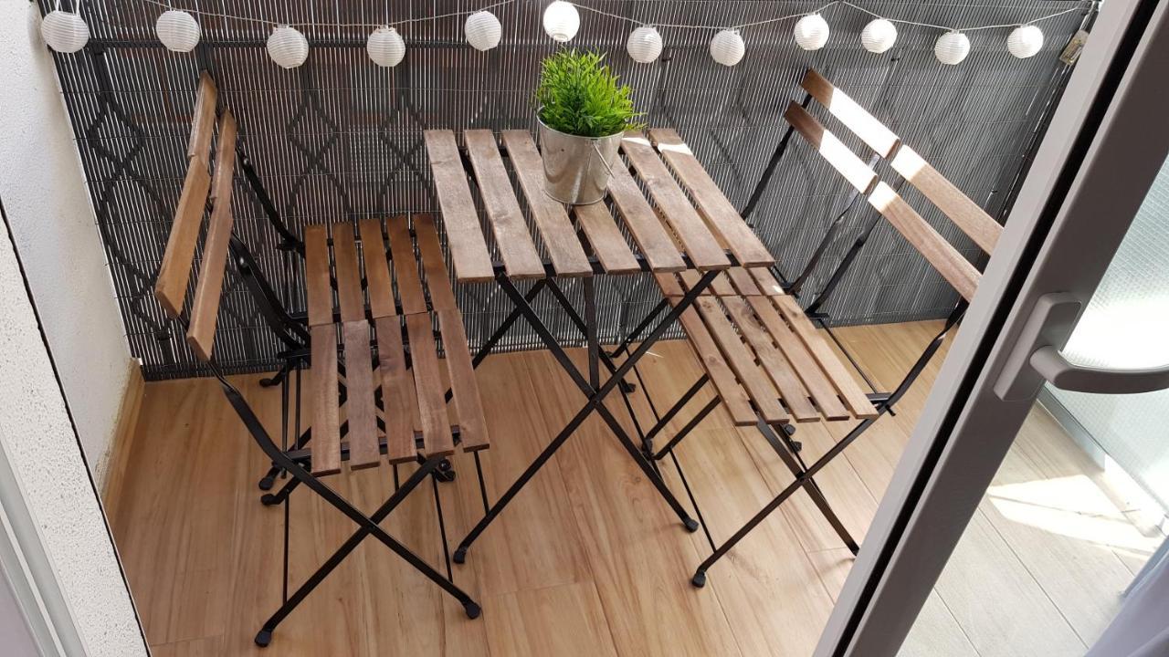 Apartamento Blanes Bagian luar foto