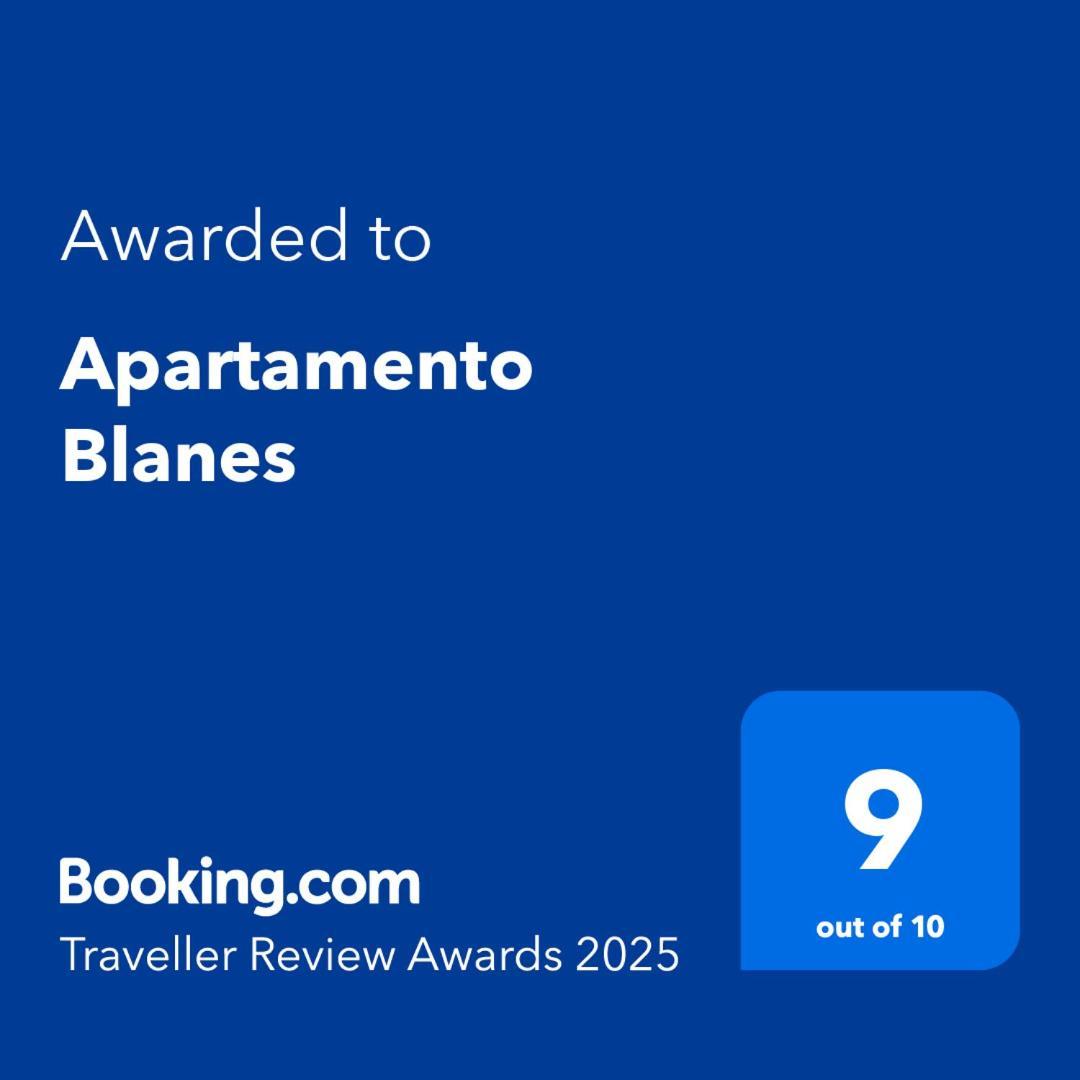 Apartamento Blanes Bagian luar foto
